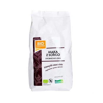 BIO HARMONIE Mąka z sorgo ( drobno mielona ), bezglutenowa, bio, 450 g