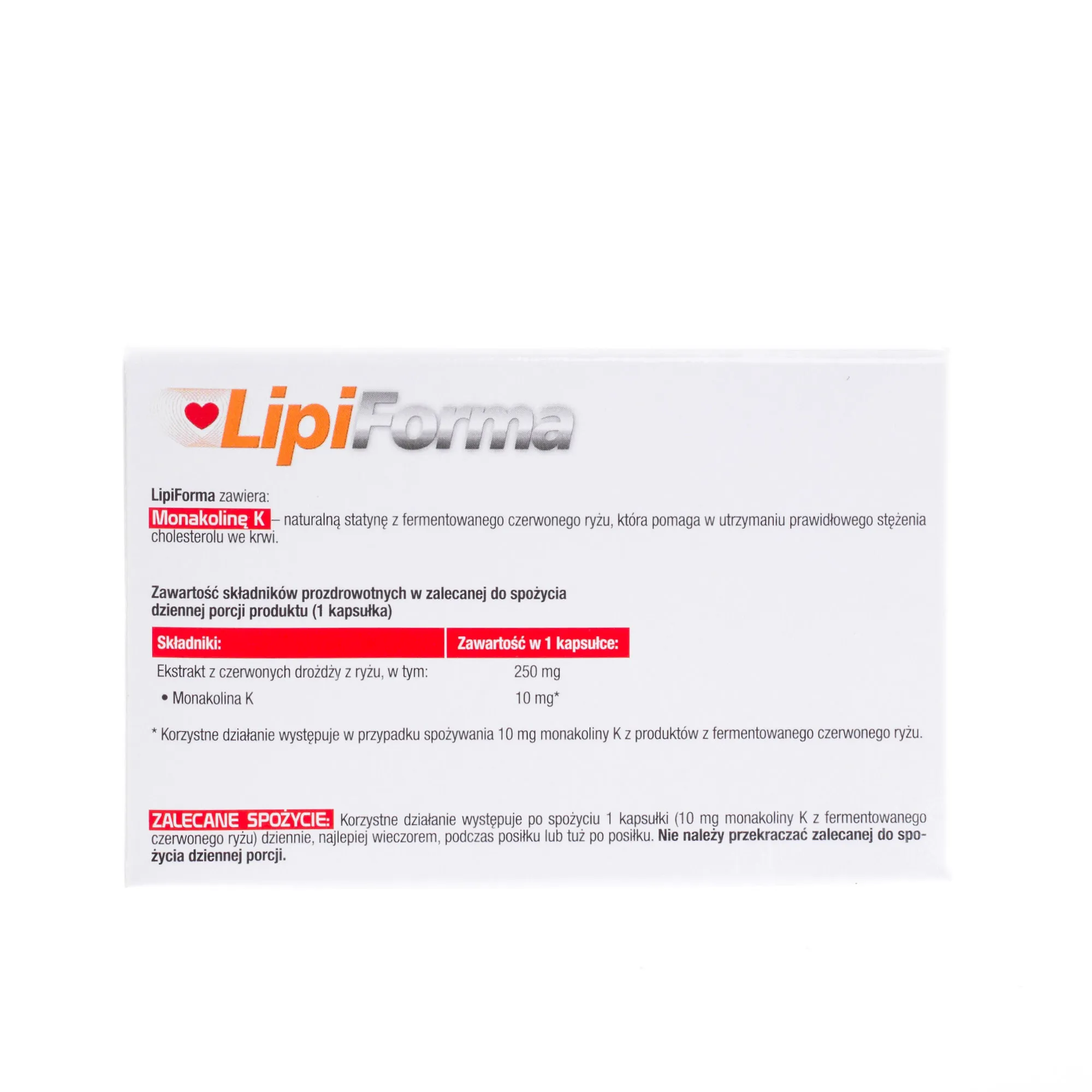 LipiForma, 30 kapsułek(12,76 g) 
