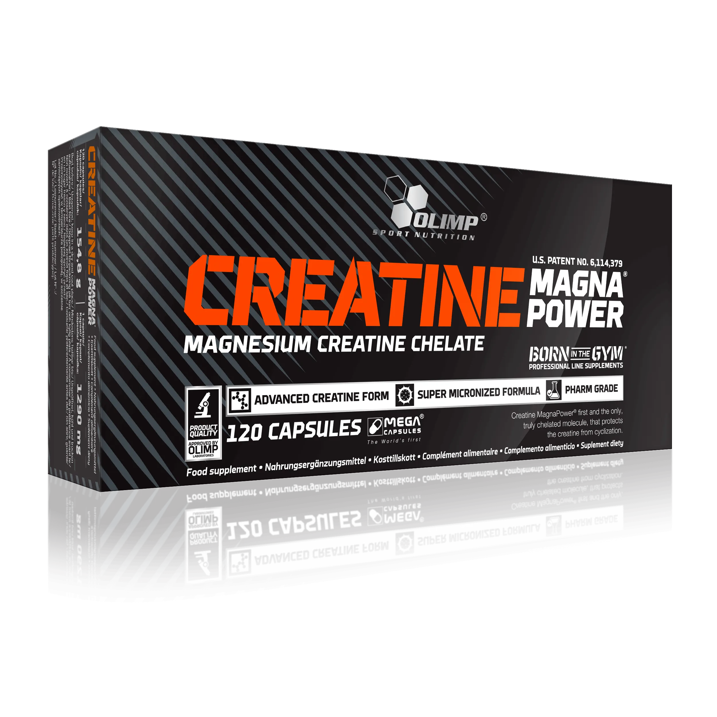 Olimp Creatine Mega Magna Power, suplement diety, 120 kapsułek