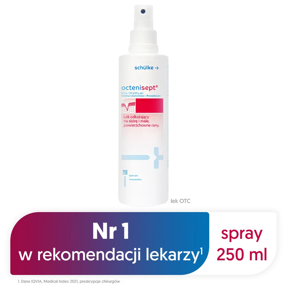 Octenisept (0,1g+2g)/100g, płyn, 250 ml