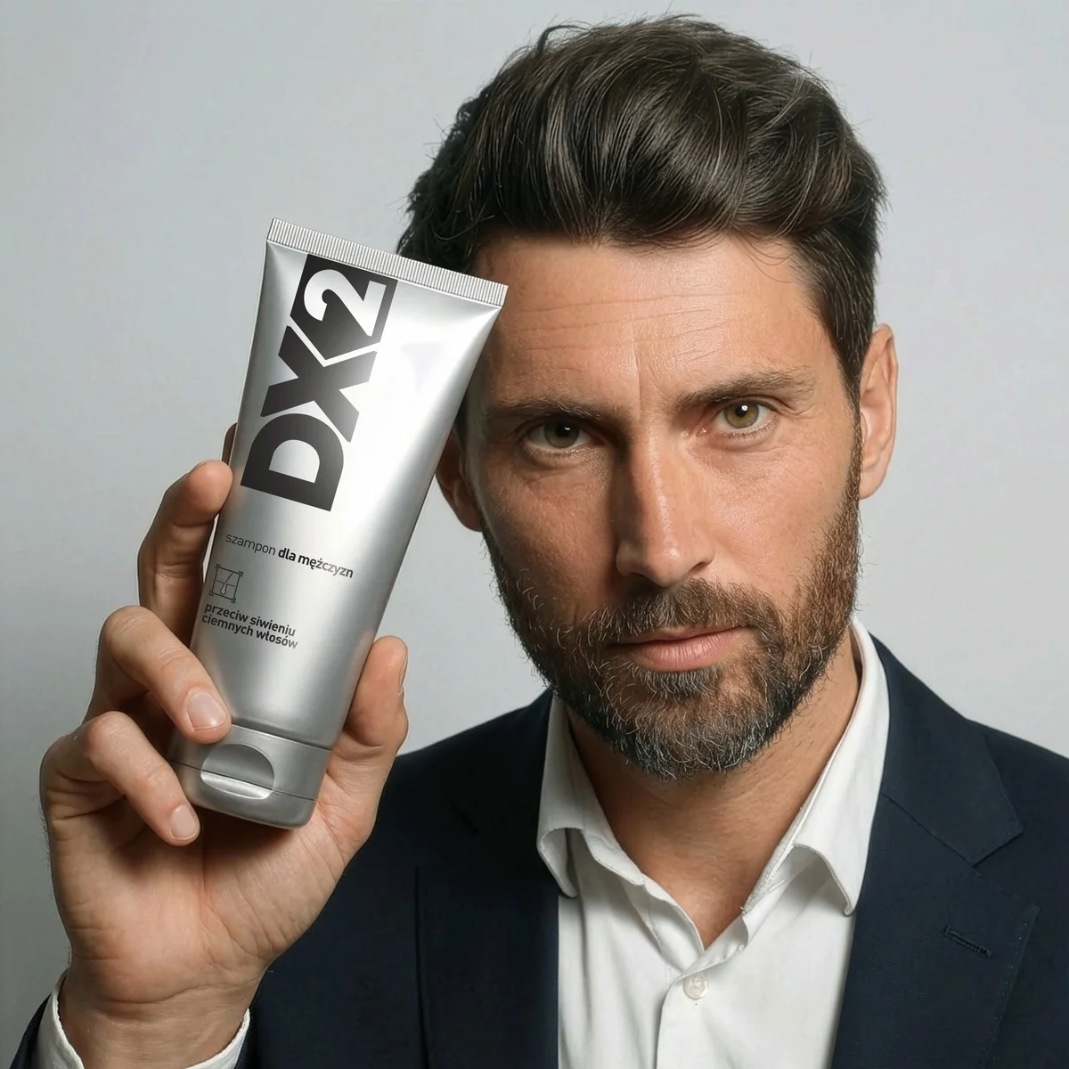 DX2 szampon przeciw siwieniu ciemnych włosów, 150 ml