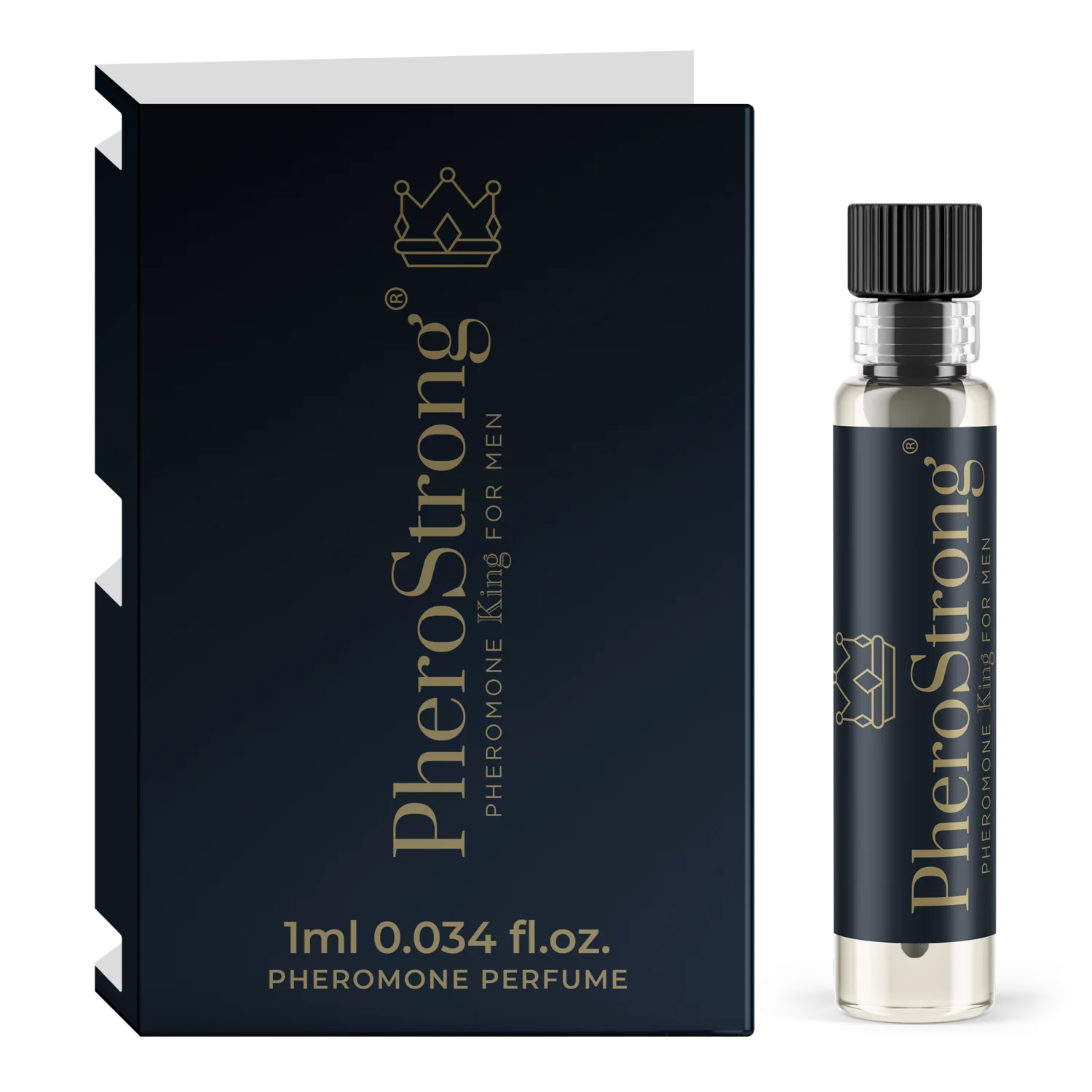 King for Men with PheroStrong perfumy z feromonami dla mężczyzn, 1 ml