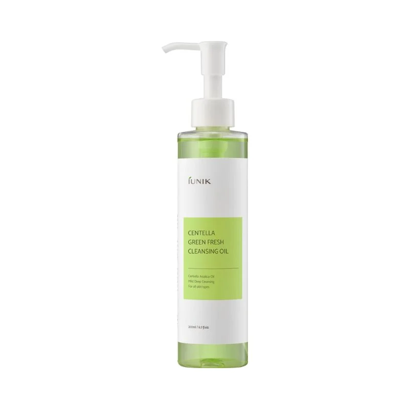 iUNIK Centella Green Fresh Cleansing Oil olejek do demakijażu, 200 ml