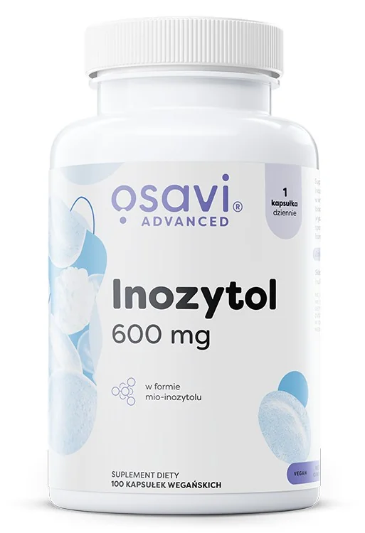Osavi Inozytol 600 mg 100 kapsułek wegańskich