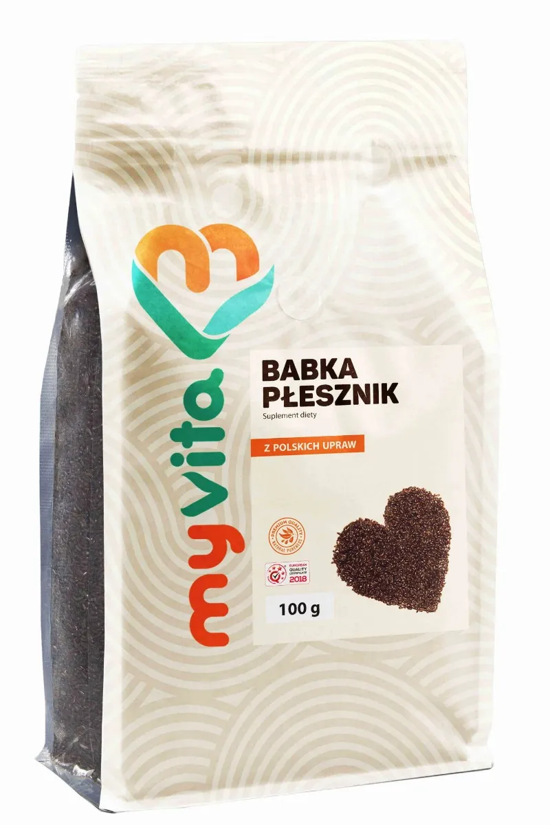 MyVita Babka płesznik, suplement diety, nasiona, 100 g