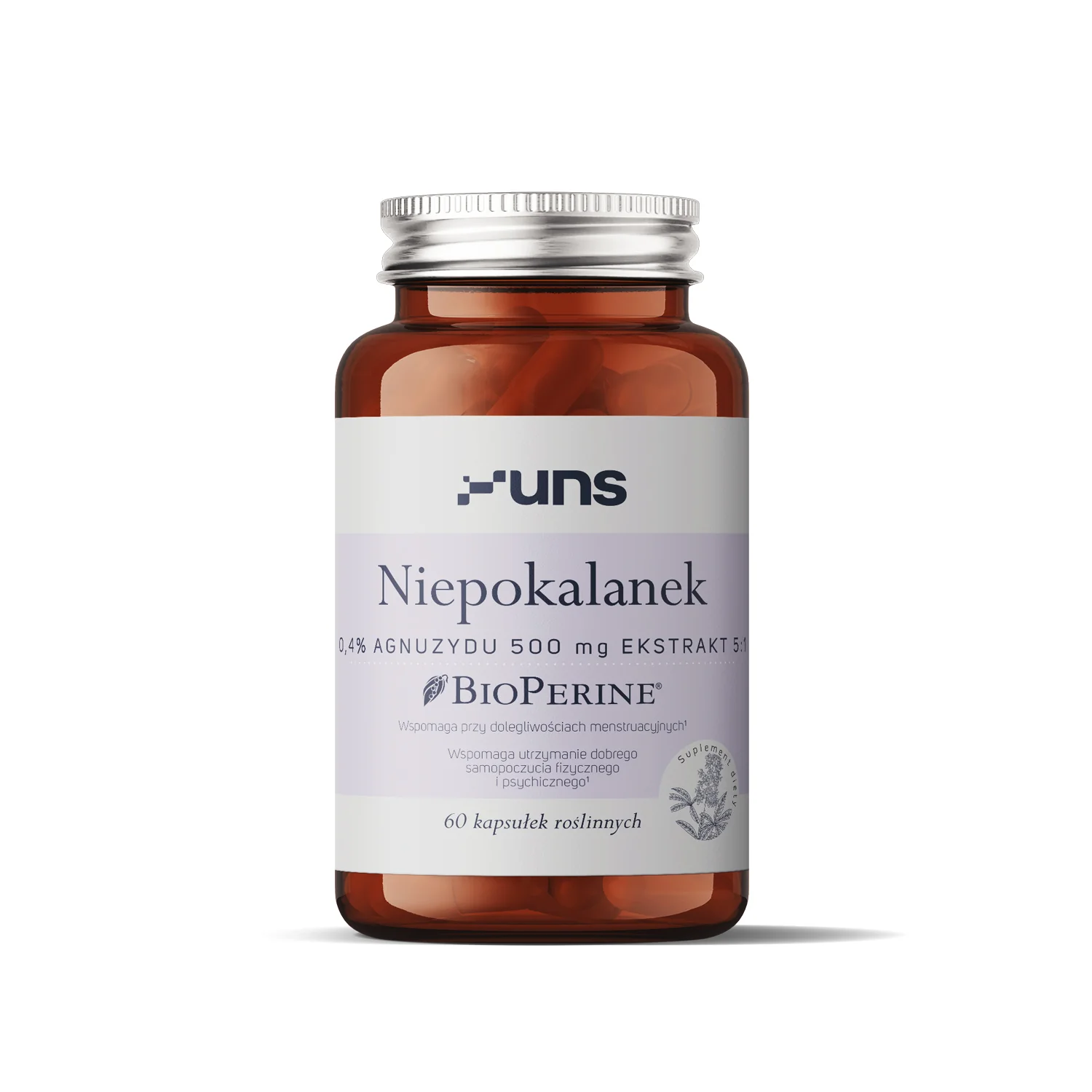 UNS Niepokalanek + BioPerine® 60 wege kapsułek