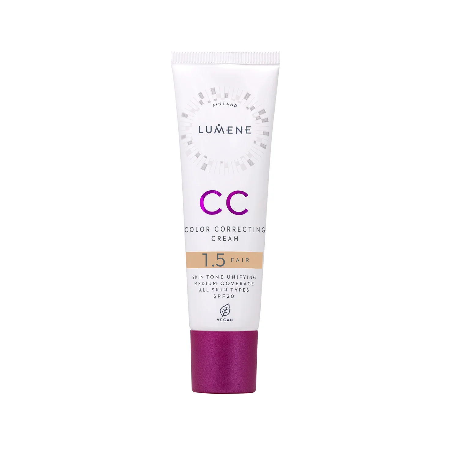 Lumene korygujący podkład CC 1.5 Fair SPF 20, 30 ml