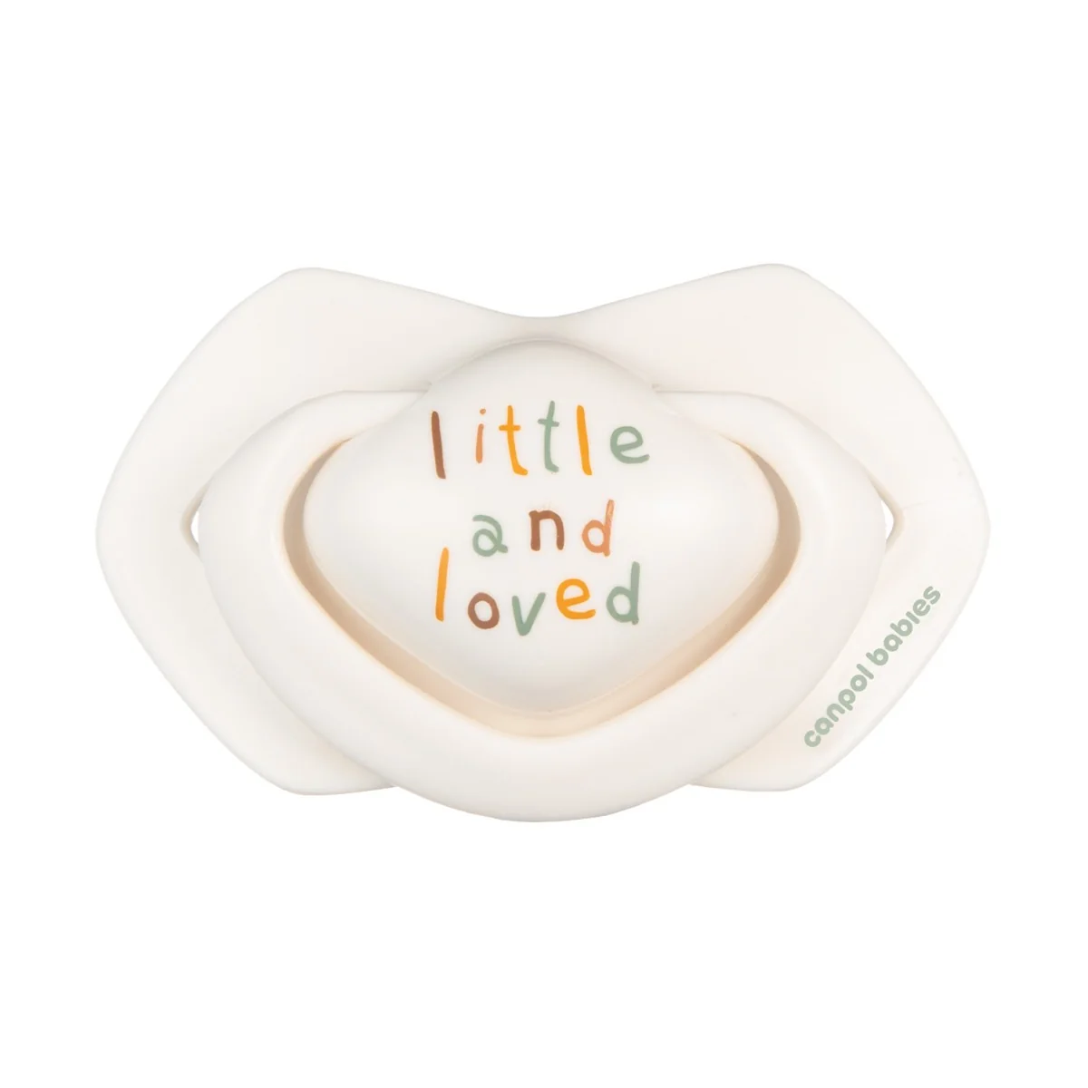 Canpol Babies lightTOUCH Smoczek silikonowy 6-18m symetryczny GOOSE, 2 sztuki