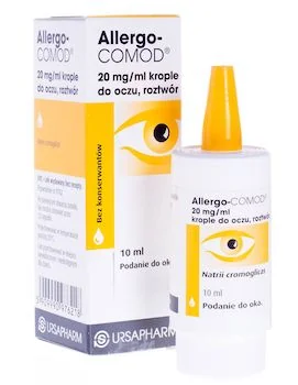 Allergo-COMOD 20 mg/ml krople do oczu Allergo-COMOD 20 mg/ml krople do oczu