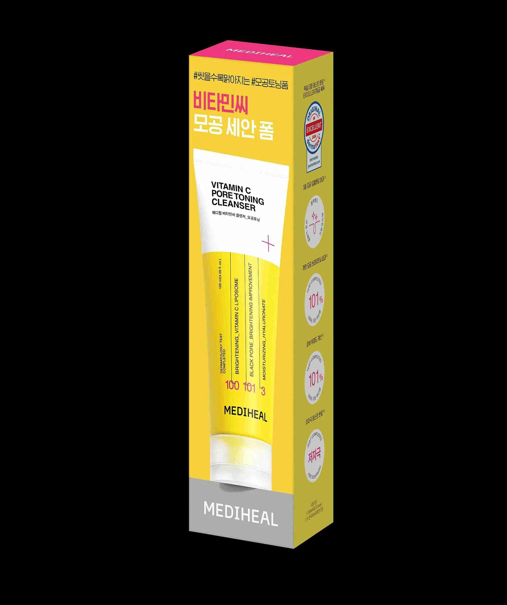 Mediheal Vitamin C Cleanser Pore Toning żel do mycia twarzy, 120 ml