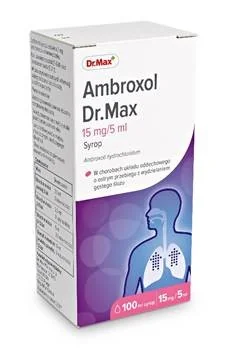 Ambroxol Dr.Max 15 mg/5 ml, syrop, 100 ml