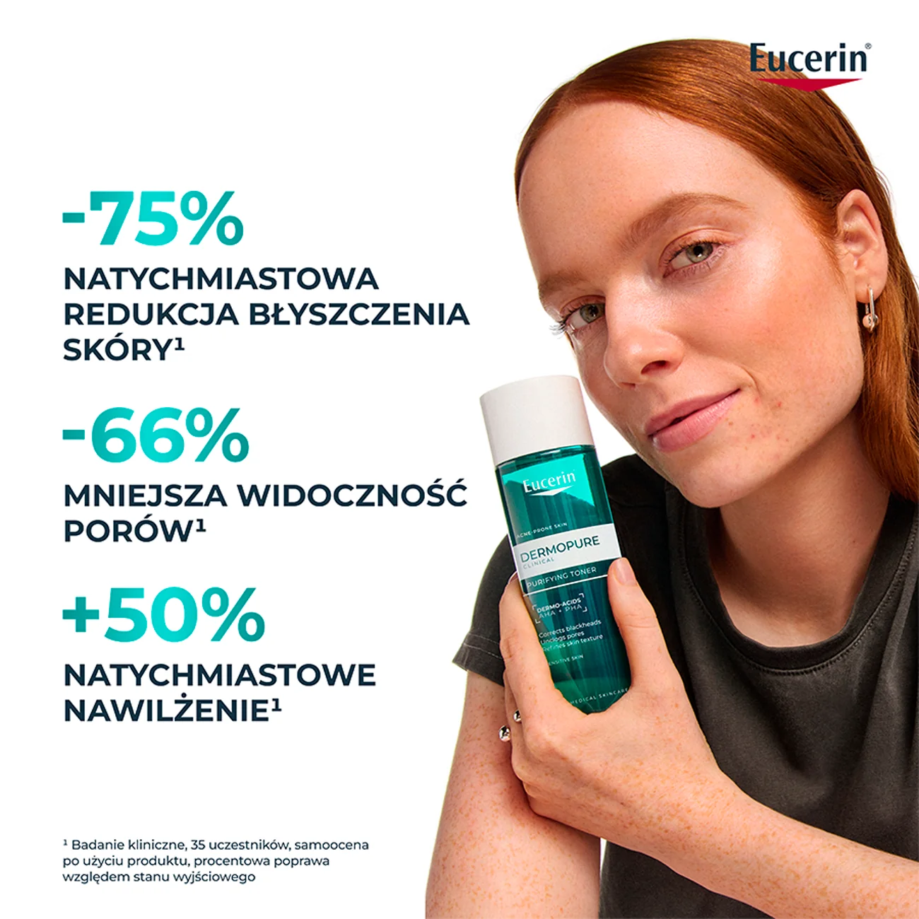Eucerin DermoPure Clinical oczyszczający tonik do twarzy, 200 ml