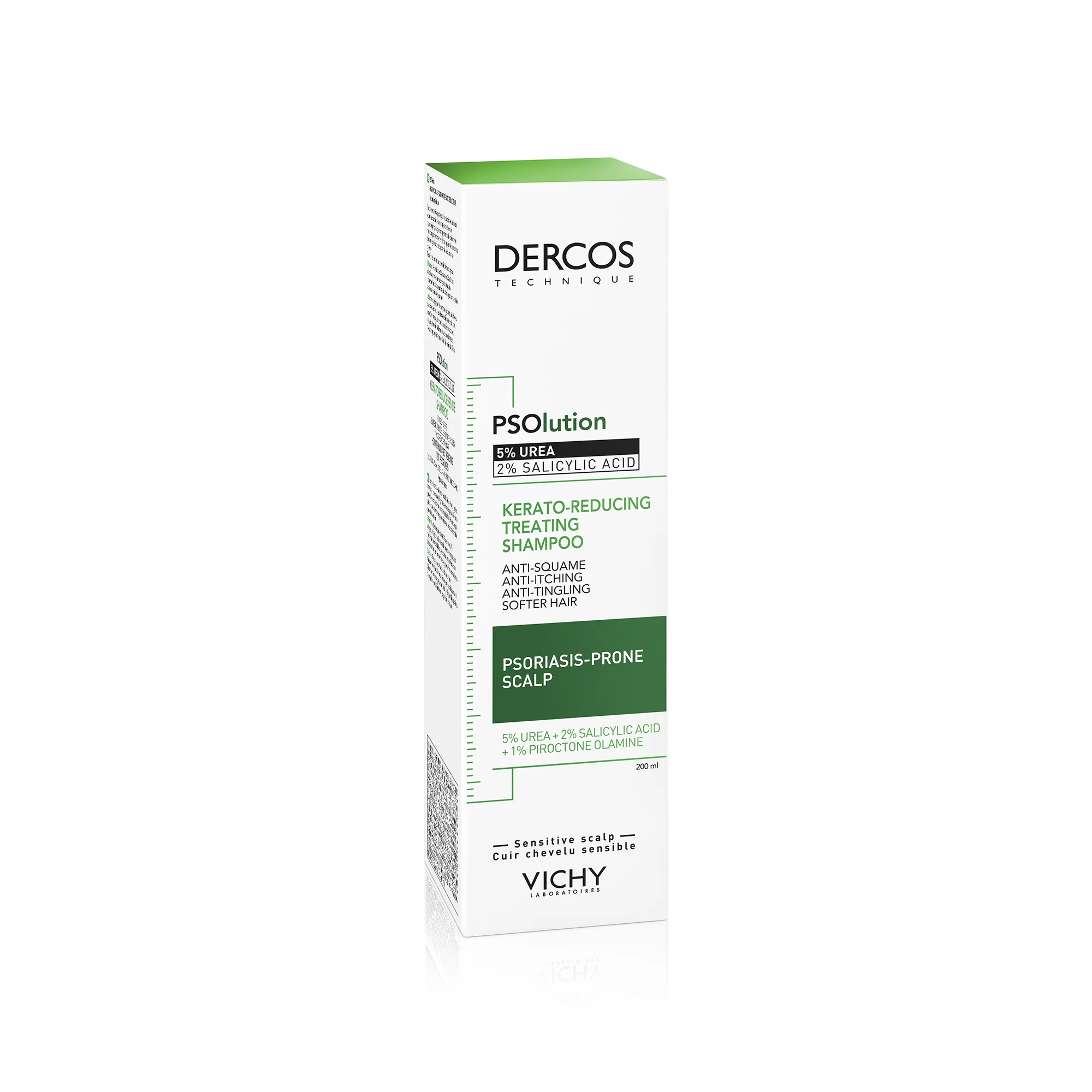 Vichy Dercos PSOlution szampon keratolityczny, 200 ml