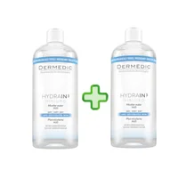 Dermedic Hydrain3 Hialuro, płyn micelarny,  2 x 500 ml