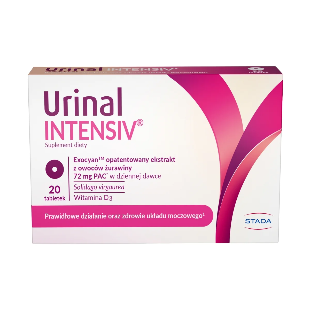Urinal Intensiv suplement diety, 20 tabletek