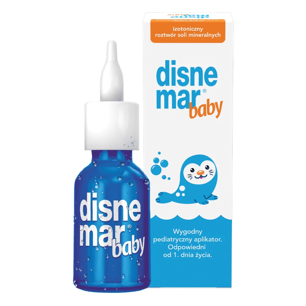 Disnemar baby woda morska dla dzieci, 25 ml