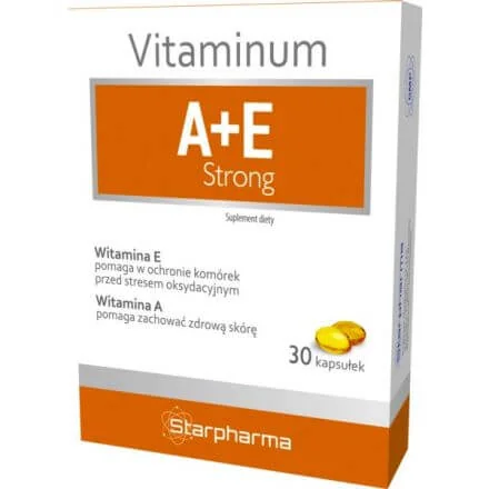 Vitaminum A+E Strong 30 kapsułek