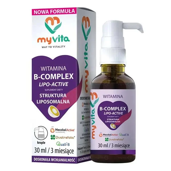 MyVita Witamina B-Complex krople, 30 ml