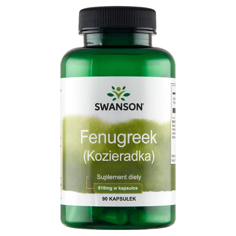 Swanson Fenugreek Seed (Kozieradka), suplement diety, 90 kapsułek