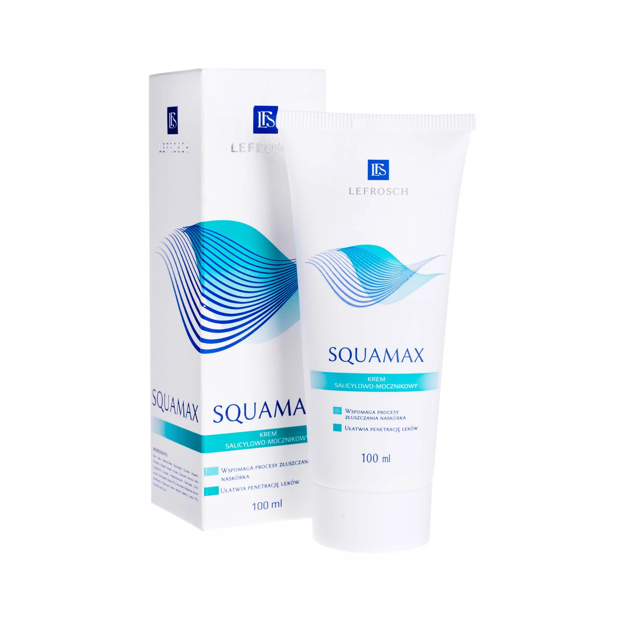 Squamax krem salicylowo-mocznikowy do stosowania na gładką skórę, 100ml