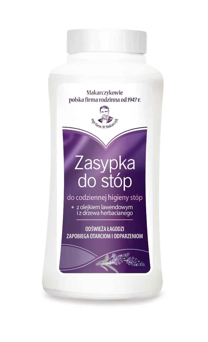 Makarczykowie zasypka do stóp, 100 g