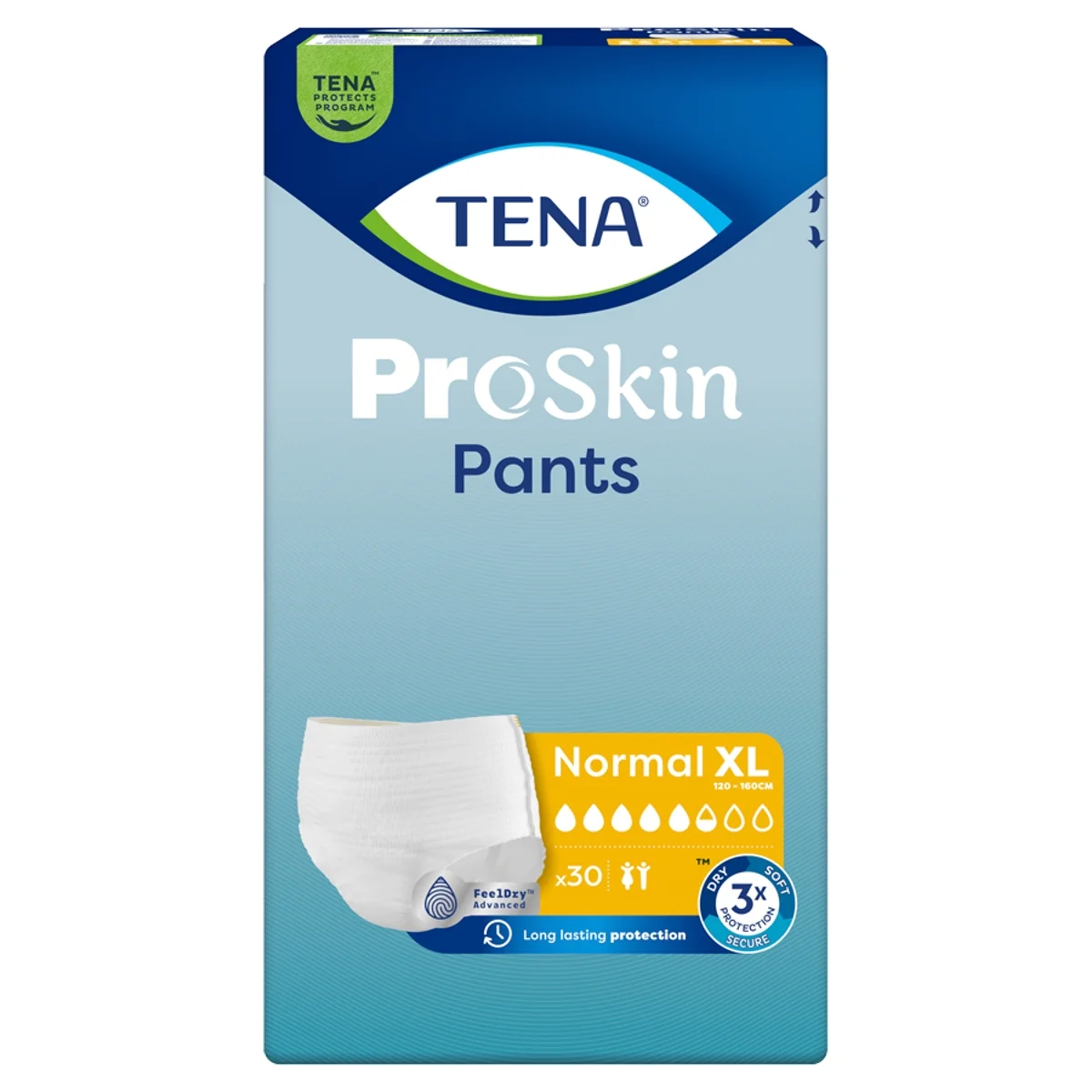 TENA ProSkin Pants majtki chłonne Normal XL, 30 sztuk