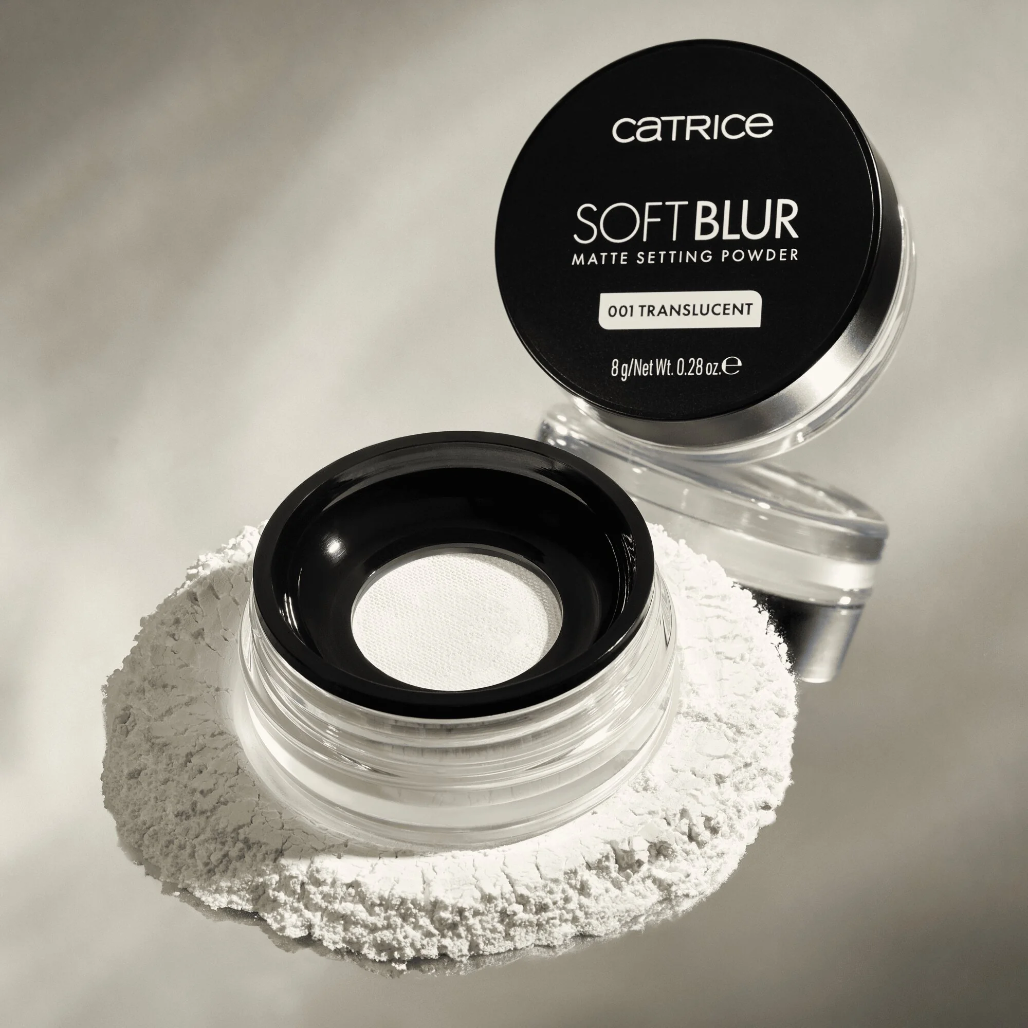 CATRICE Soft Blur Matte Setting Powder puder sypki utrwalający 001 Translucent, 8 g