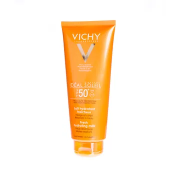 Vichy Idéal Soleil, ochronne mleczko do twarzy i ciała SPF 50+, 300 ml 