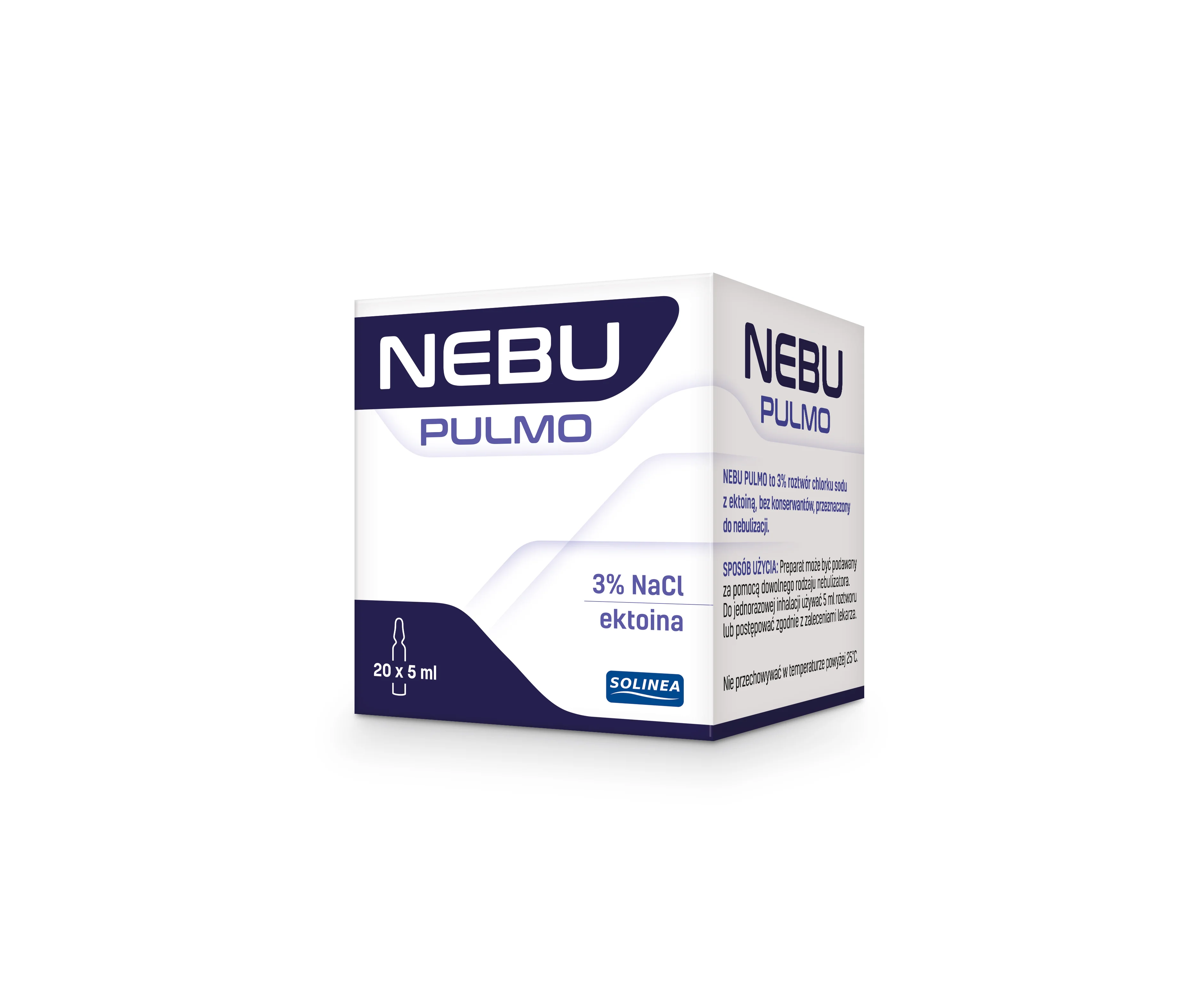 Nebu Pulmo 3% roztwór do nebulizacji, 20 ampułek x 5 ml