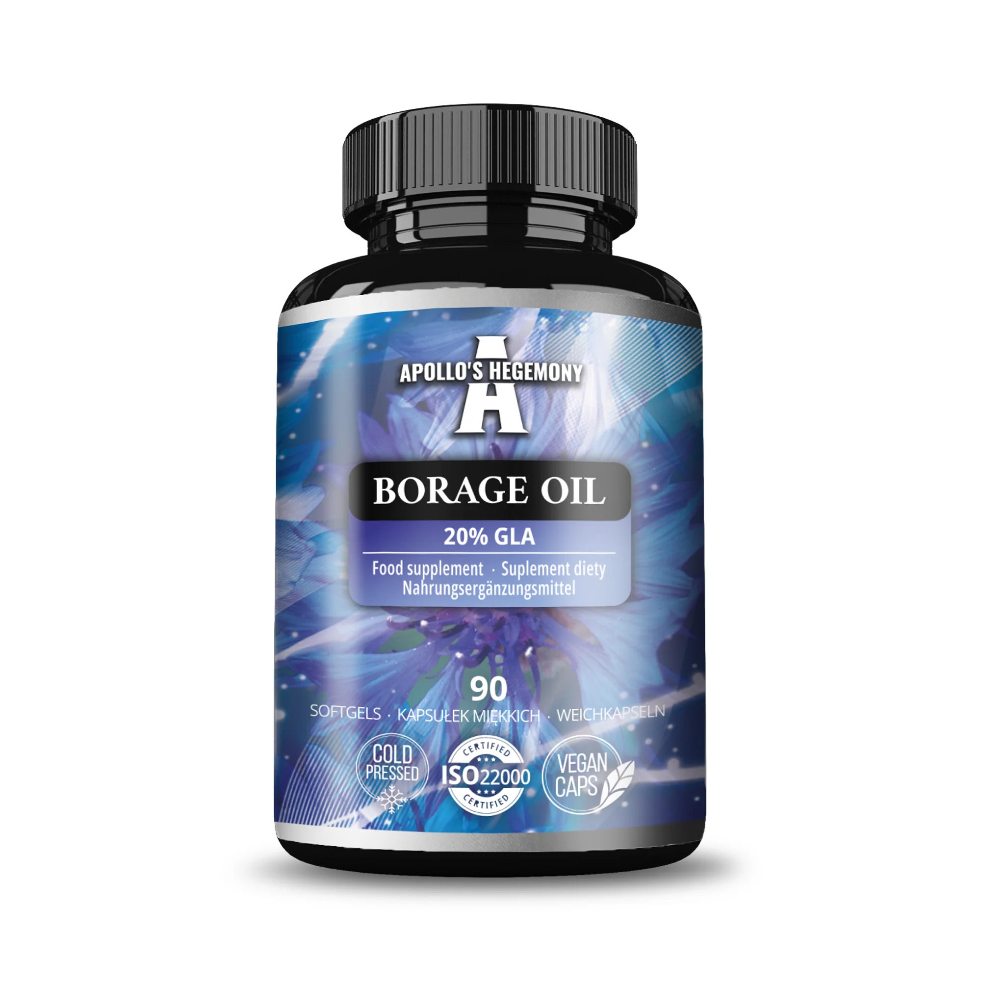 Apollo's Hegemony Borage Oil 90 kapsułek