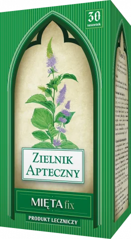 Herbapol Mięta Fix zioła do zaparzania, 30 saszetek