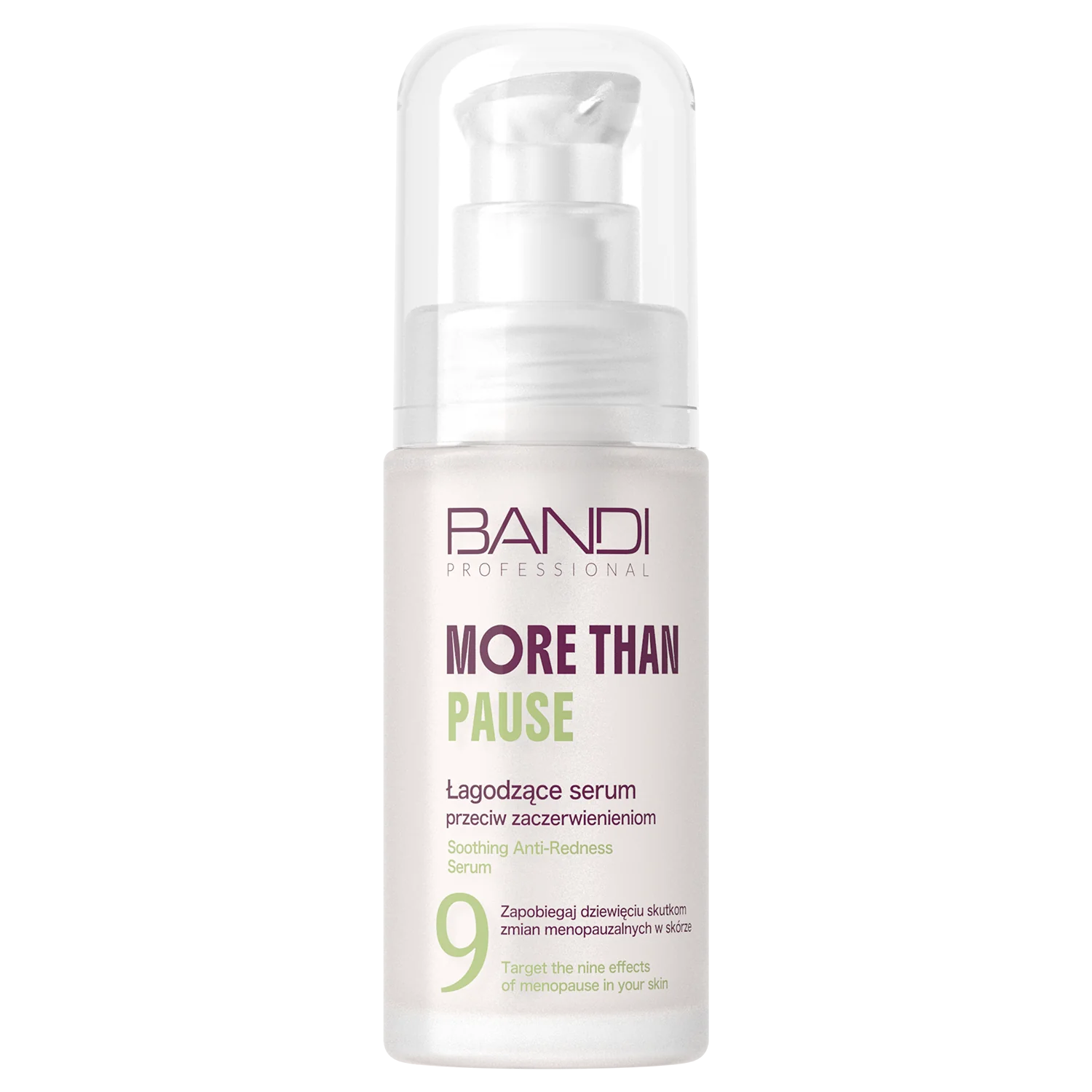 Bandi More Than Pause łagodzące serum przeciw zaczerwienieniom, 30 ml