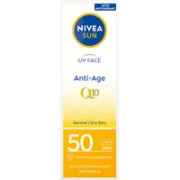 Nivea Sun UV Face Anti-Age przeciwzmarszczkowy krem do twarzy z wysoką ochroną SPF 50, 50 ml