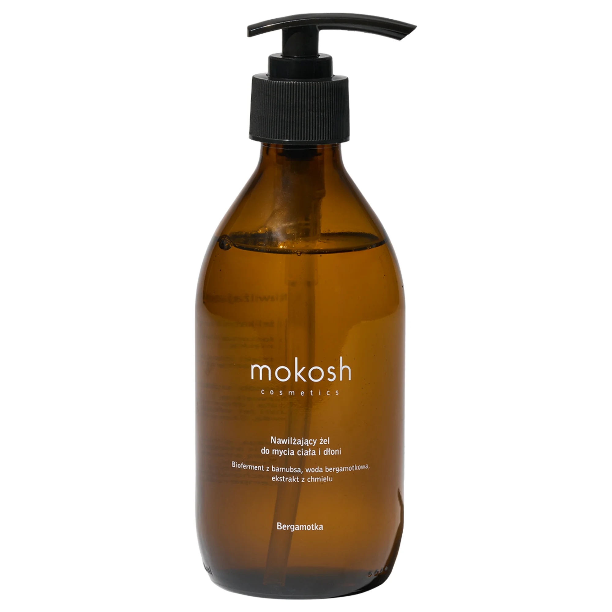 Mokosh nawilżający żel do mycia ciała bergamotka, 300 ml