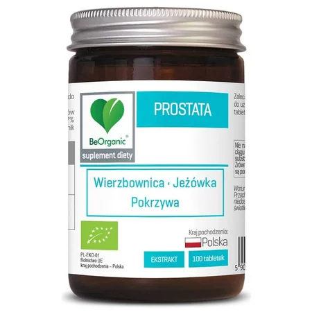 BeOrganic Prostata BIO 100 tabletek