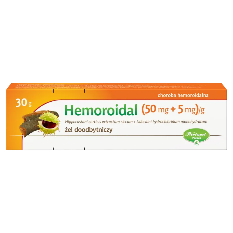 Hemoroidal, maść doodbytnicza 30 g