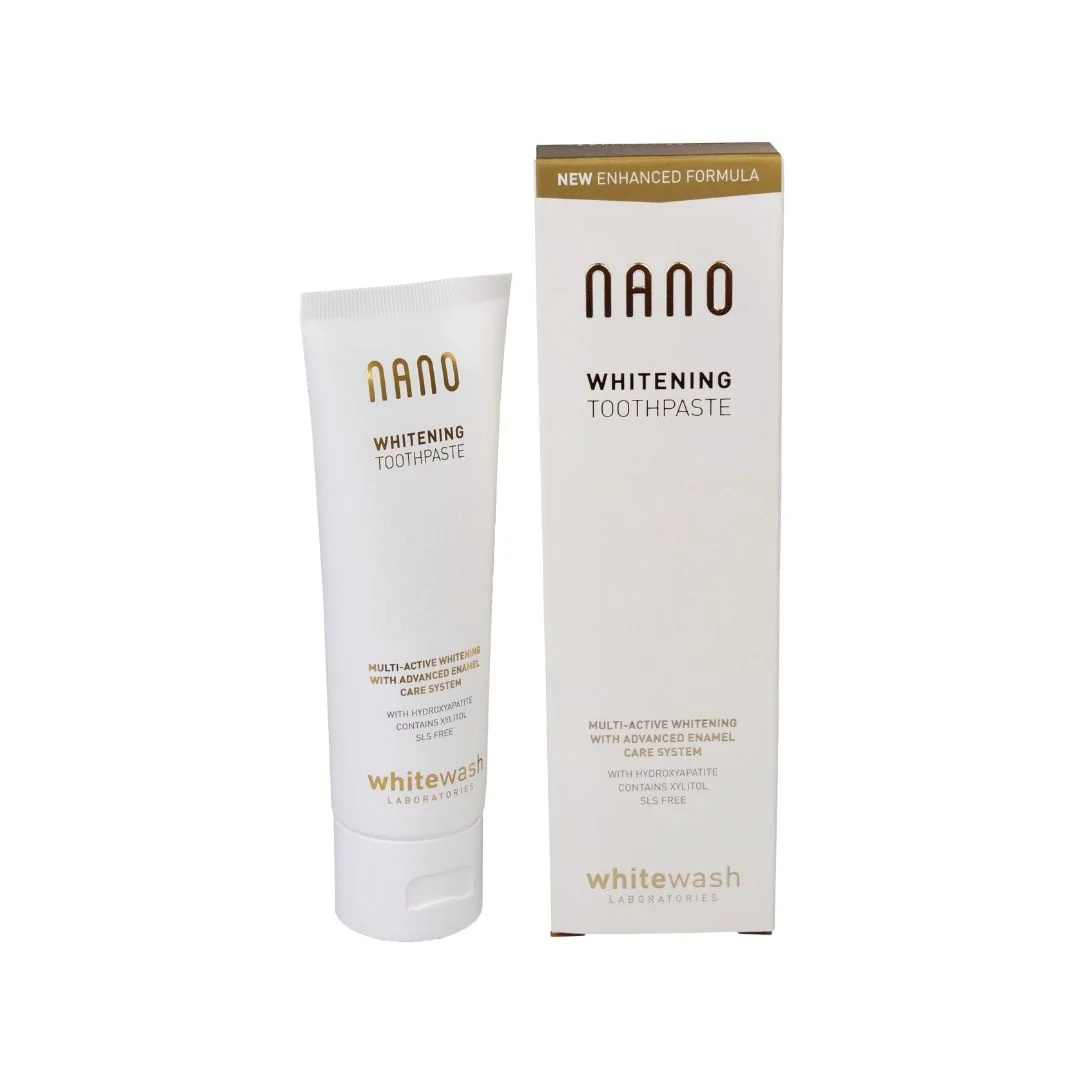 WhiteWash Nano Whitening wybielająca pasta do zębów, 75 ml