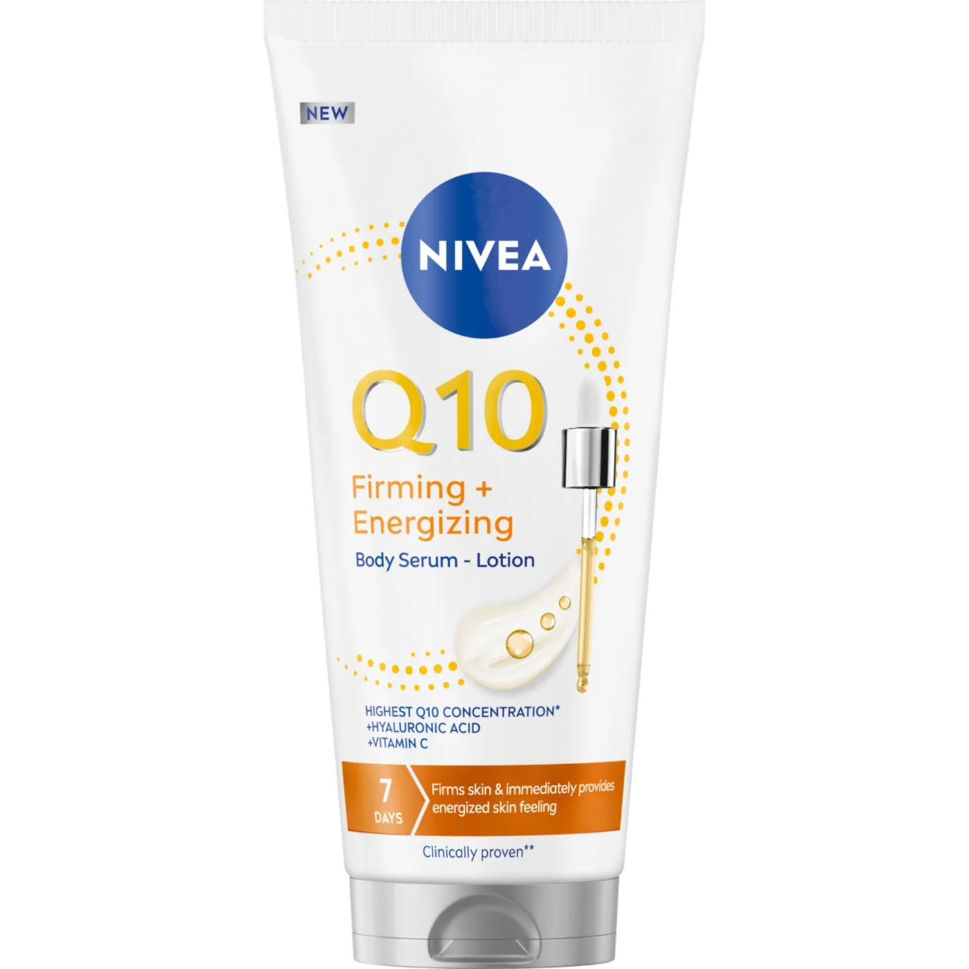 Nivea Q10 Ujędrniające + Energetyzujące serum-balsam do ciała, 200 ml