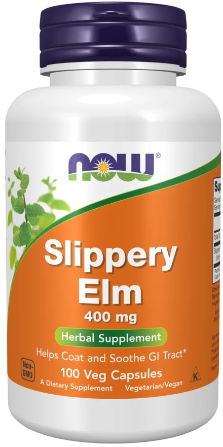 Now Foods Wiąz czerwony 400 mg 100 kapsułek