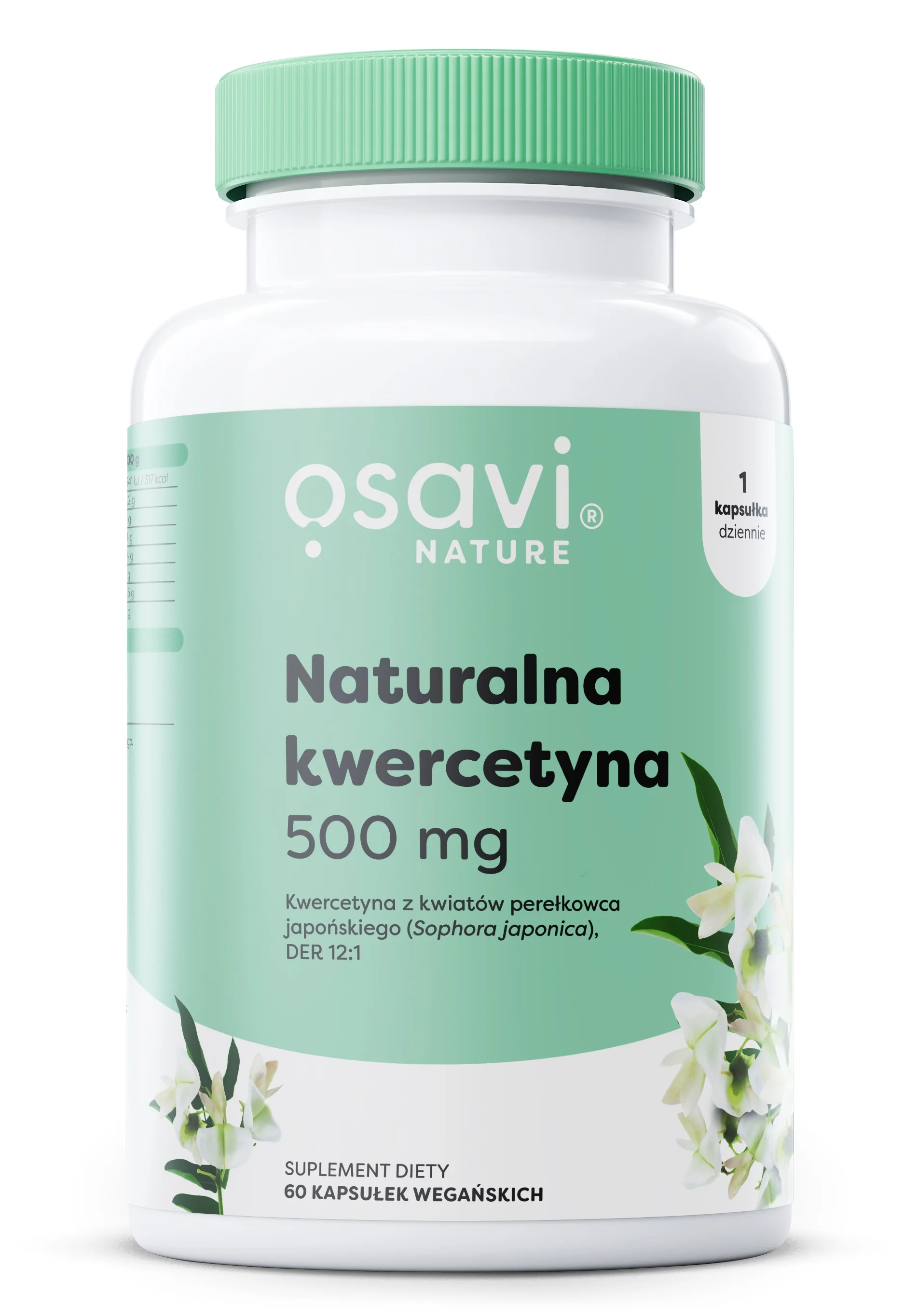 Osavi Naturalna Kwercetyna 500 mg 60 kapsułek wegańskich