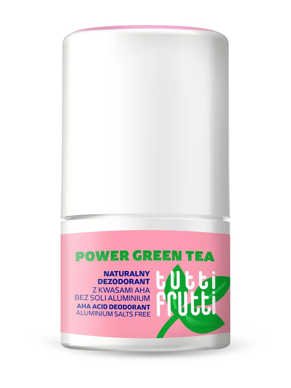 Tutti Frutti Power Green Tea naturalny dezodorant roll-on, 50 ml