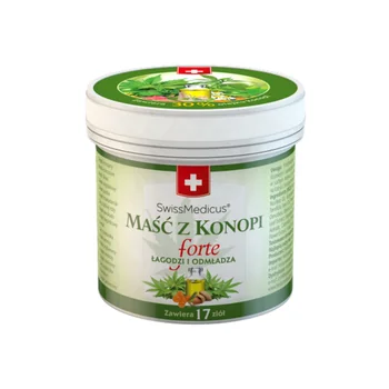 Herbamedicus Forte maść z konopi, 125 ml