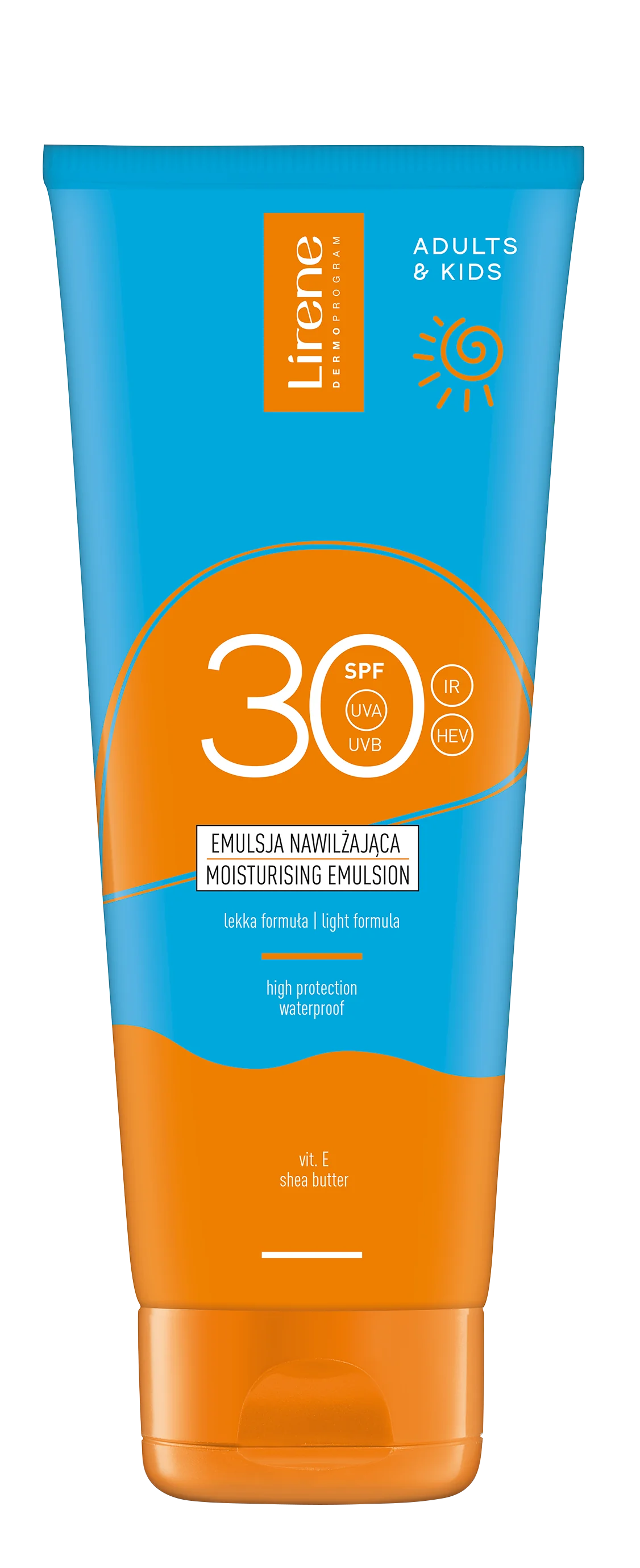 Lirene Sun emulsja nawilżająca SPF 30, 200 ml