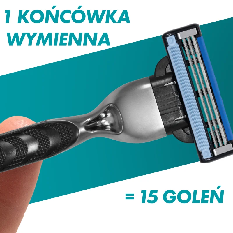 Gillette Zestaw podarunkowy: maszynka Mach3 + 1 ostrze + żel Series 200 ml + kosmetyczka