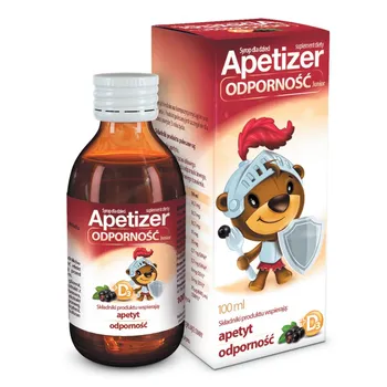Apetizer Odporność Junior, suplement diety, 100 ml 