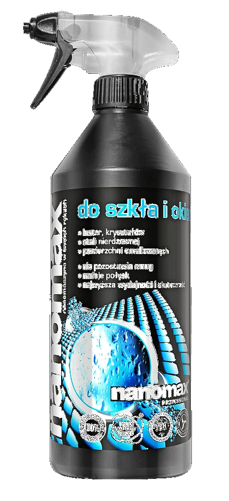 nanomax Professional preparat do czyszczenia szkła i okien, 1 l