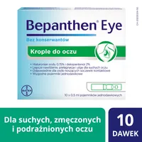 Bepanthen Eye, krople do oczu, 10x0,5 ml