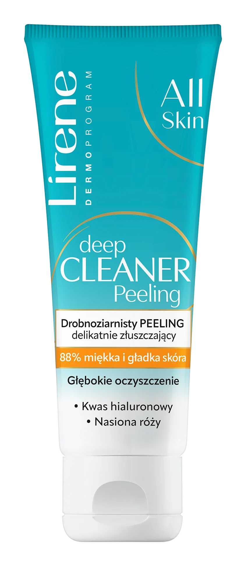 Lirene drobnoziarnisty peeling delikatnie złuszczający, 75 ml
