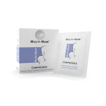 Multi-Mam, kompresy do pielęgnacji podrażnionych sutków karmiących matek, 12 sztuk 