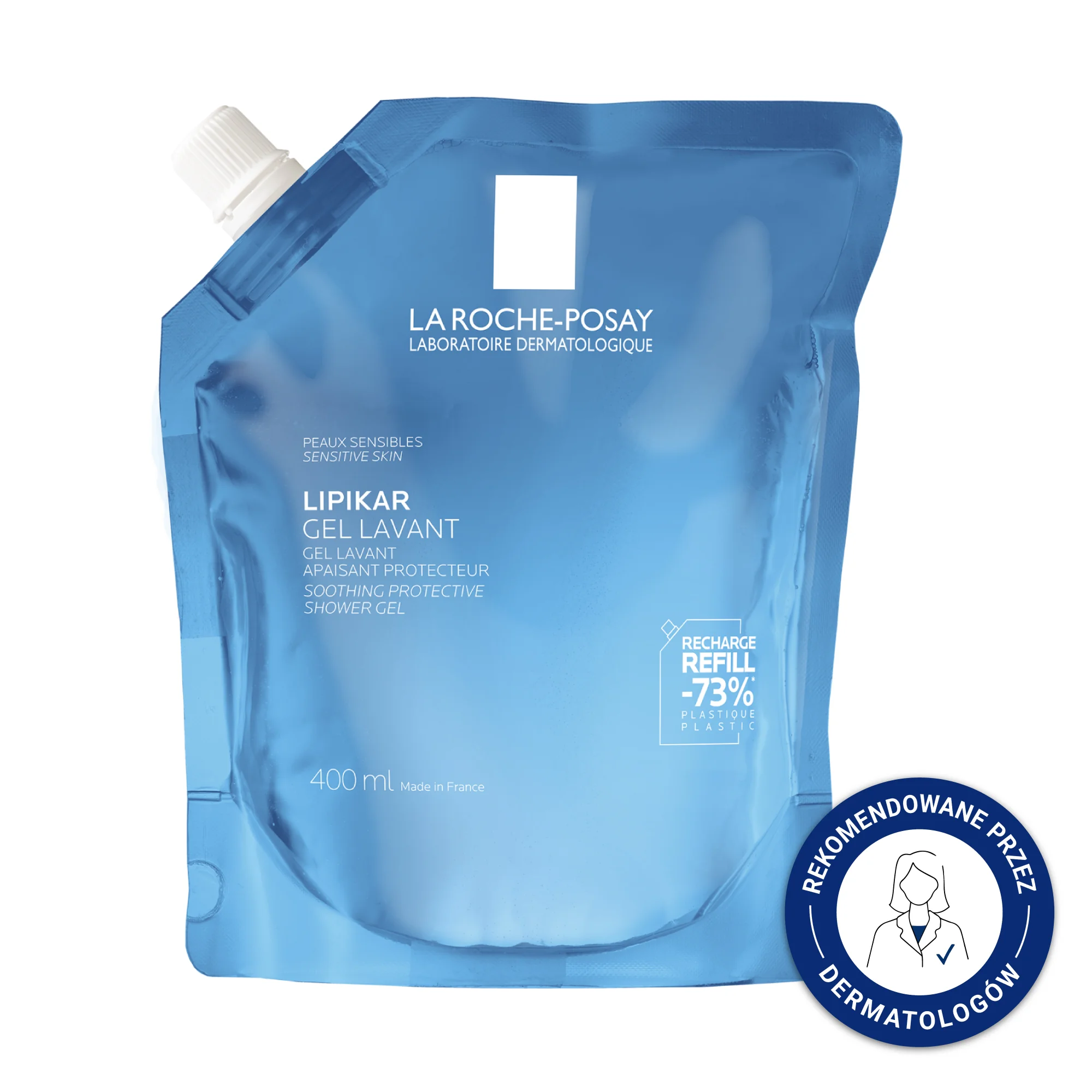La Roche-Posay Lipikar żel REFILL, 400 ml